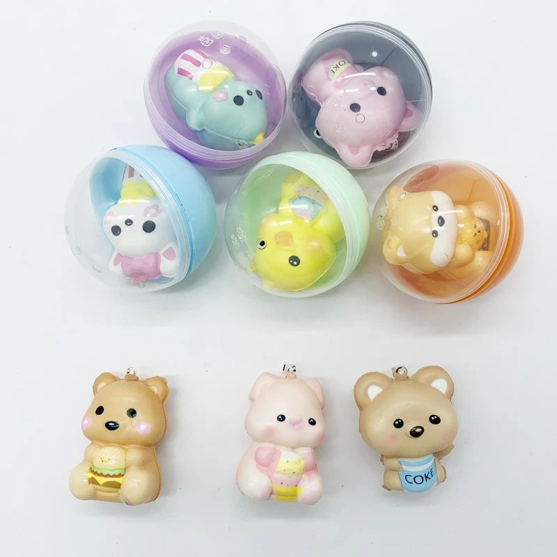 Slow Rising Animal Keychain