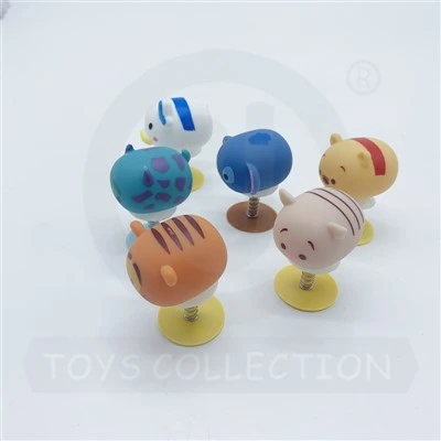 Promotion Cute Animal Jumping Popper Toys For Desk