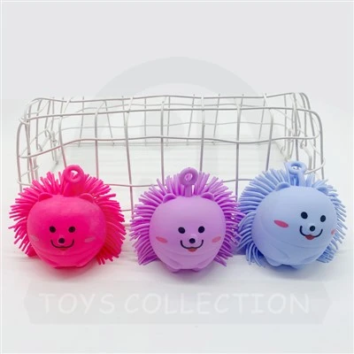 New Hedgehog Shaped Squeeze Toy With LED