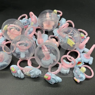 Wholesale Cute Elephant Capsule Finger Ring Toy