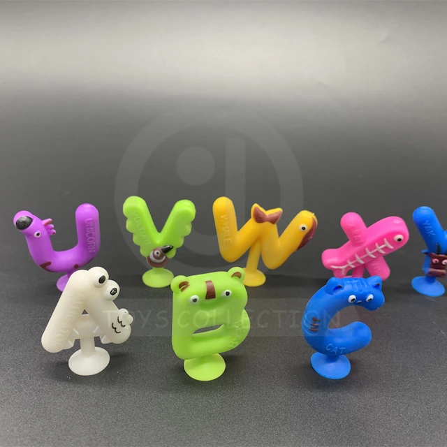 26 Letters Suction Sticker