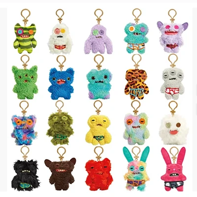 Keychain Fuggler Plush Toy Big Tooth Monster