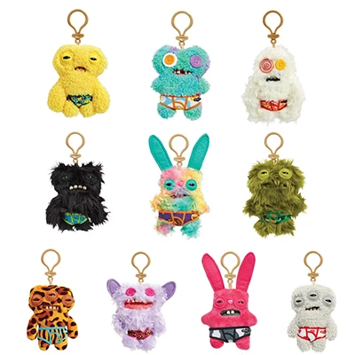 Keychain Fuggler Plush Toy Big Tooth Monster factory