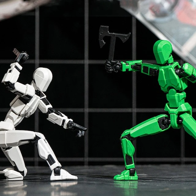 3D printed action figures
