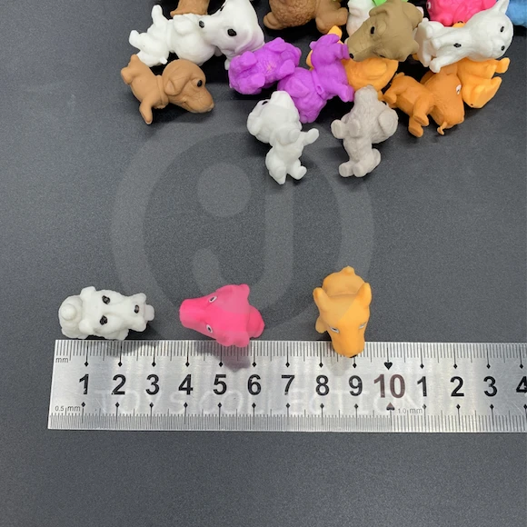 Mini Dog Figures Soft Plastic Puppies Toys