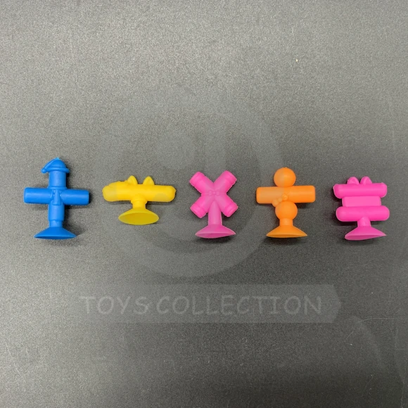 PVC Animal Number Sucker Figurine