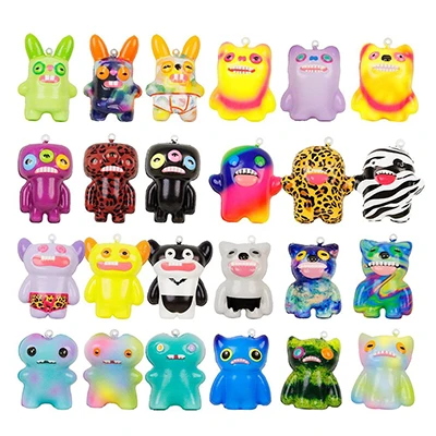 Fuggler Small Key Chain Slow Rising Squeeze Toy