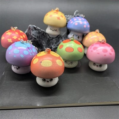 Slow Rising Squishy Mushroom Capsule Toy