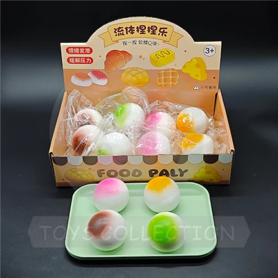 Soft Sweet Potato Bun Food Sticky Mochi