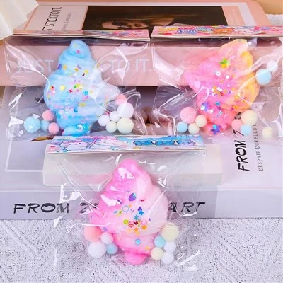Squishy Food Animal Glitter Mochi