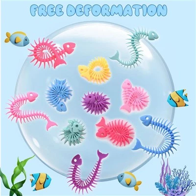Super Stretch Fish Skeleton String
