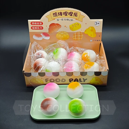 Soft Sweet Potato Bun Food Sticky Mochi