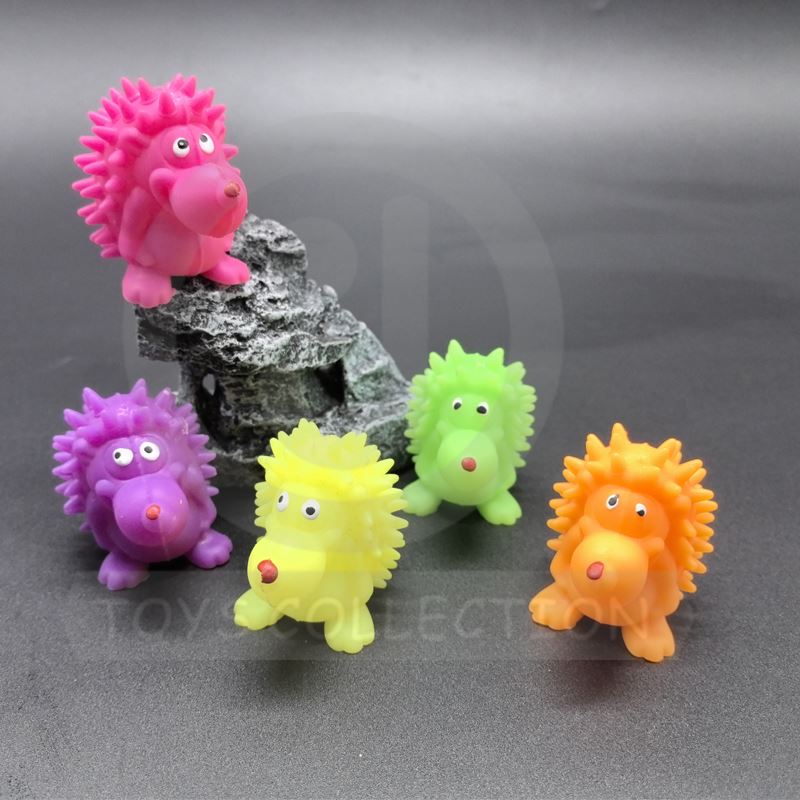 Spiky Stretchy Colorful Hedgehog Toy
