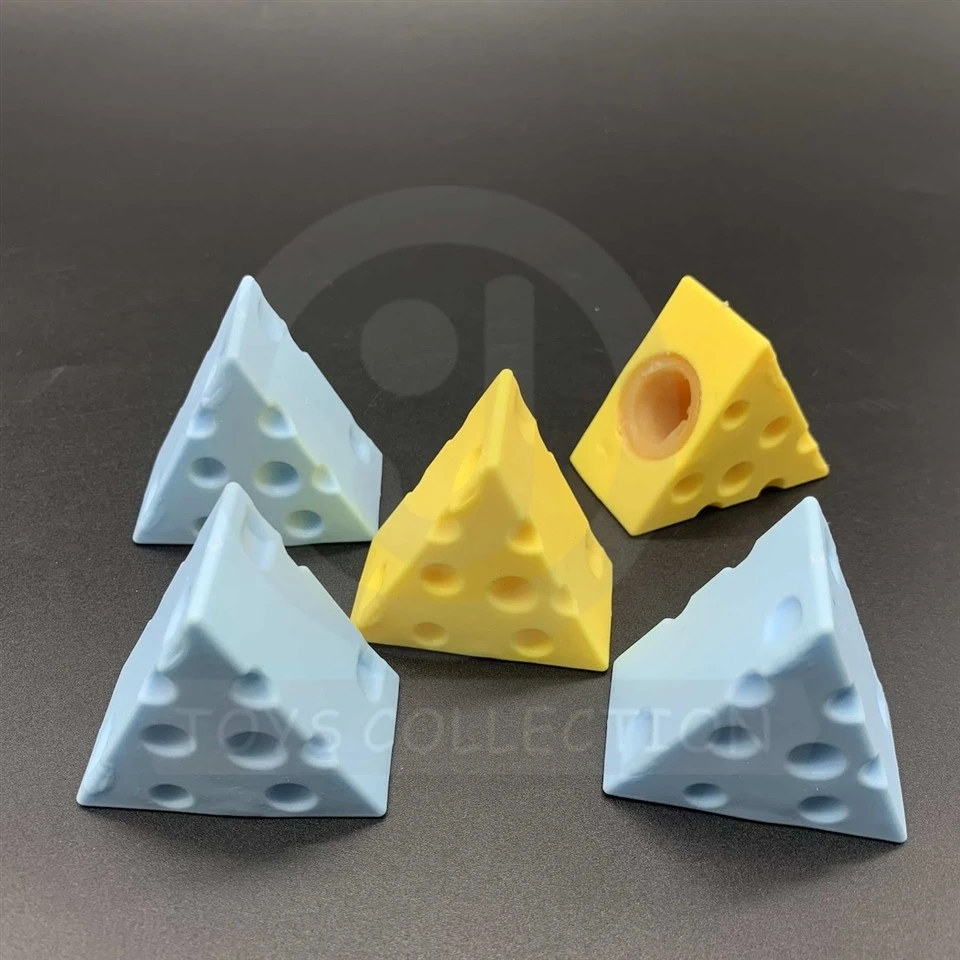 Squeeze Pops Mouse In Triangle Shape Cheese Toy